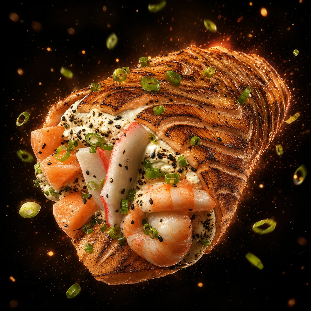 Ilustração: Temaki supremo