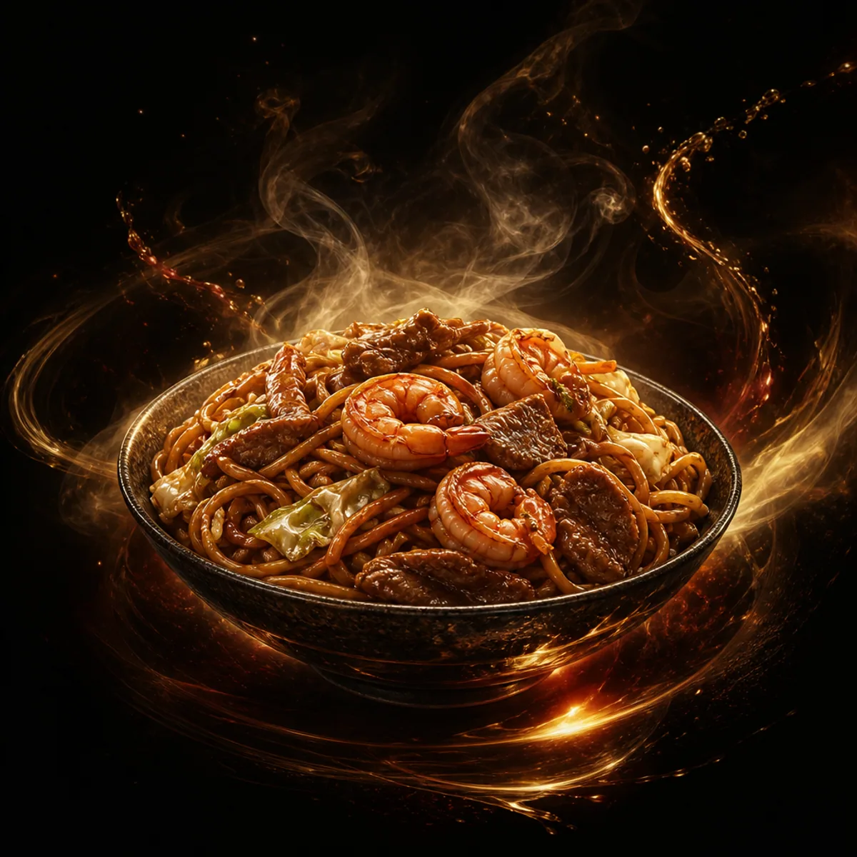 Ilustração: Yakisoba especial